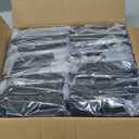 8Pack 3.5"x 3.5" Aluminum Deck Post Base Cover, Split Post Cover Skirts for Deck Railings丨Stairs丨Porches Black