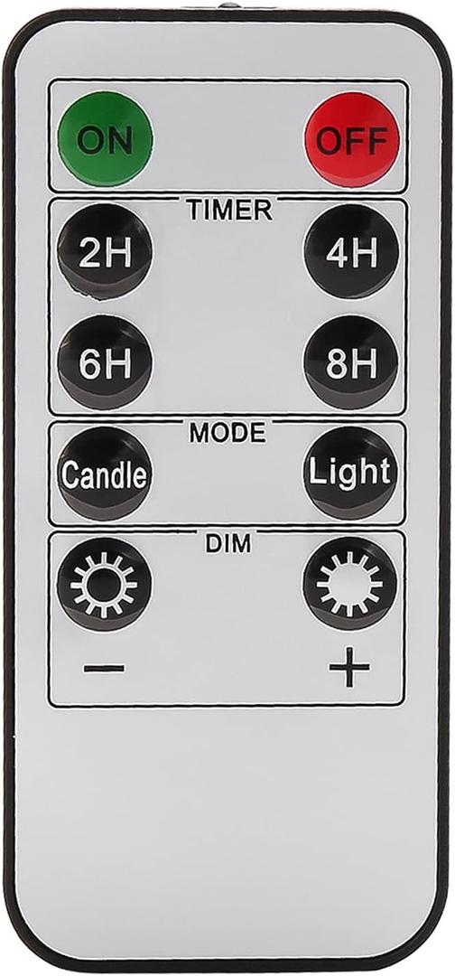 Eywamage 10 Key Remote Controller Only Work Eywamage 10-Key Remote Controlled Candles