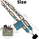 Clip And Go Strap For Phone With Wallet,Phone Strap With Zippered Pouch,Phone Strap Crossbody (C&g07*1pcs)