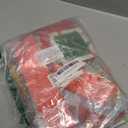 Aneco 12 Pieces Large Gift Bags Christmas Oversize Plastic Storage Bag with Tag and Pull Bows Giant Holiday Goody Gift Bags for Party Favor Supplies