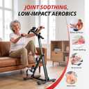 Pedal Exerciser for Seniors, Arm Leg Elbow and Knee Elderly Exercise Equipment, Full Body Home Physical Fitness Trainer, Low Impact Seated Workout Machine