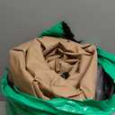 ULTCOVER Round Patio Furniture Cover - Outdoor Waterproof Table with Chair Set Cover 76 inch (Brown)