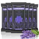 Achzzy Natural Paraffin Wax Refills, 6 Pack Paraffin Wax Blocks of Lavender Scent for Paraffin Bath, Paraffin Wax for Hand and Feet for Deep Hydration, Moisturizing and Nourish(Lavender)