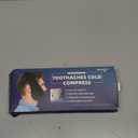 NEWGO Wisdom Teeth Ice Pack Head Wrap for Face Oral Surgery, FSA Eligible, Jaw Ice Pack for Face with 4 Hot Cold Gel Pack for TMJ, Tooth Extraction, Tonsillectomy Recovery (Black)