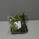 Velvet Throw Pillow Covers Set of 2, Soft Decorative Ruffle Cushion Cases for Couch Sofa Bedroom, 18 x 18 Inches, Olive Green