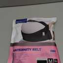 NeoTech Care Pregnancy Belly Band Maternity Belt, Back/Abdomen/Waist/Pelvis Support (Size M, Black Color)