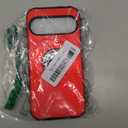 JAME for Google Pixel 9 Case/Google Pixel 9 Pro Case, Slim Fit Military Grade Shockproof Case for Pixel 9 with Ring Holder Kickstand Protective Phone Case for Google Pixel 9/9 Pro, Red