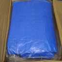 Reinmoson Inflatable Pool Cover Rectangular Fits Pool Under 145" L x 84" W, 20s Easy Set by 1 Person Built-in Elastic & Integrated Cord 10' x 7' Rectangle Pool Cover Above Ground