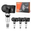 Multi-Protocol TPMS Sensors Fit for Honda & Acura, 315MHz / 433MHz 4PCS, Pre-Programmed Tire Pressure Monitoring Replacement for Odyssey, CR-V, Civic, Accord, Pilot, HR-V, Passport, MDX, TLX, RDX