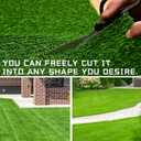 Artificial Grass Indoor Outdoor Turf Rug,5Ft x 8Ft Soft and Durable High Density Realistic Fake Grass Carpe,Pet-Friendly, Perfect for Patio,Lawn,Balcony,Weddings Photoshoot Backdrop