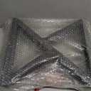 16 Inch Metal Bench Legs,Backrest Bracket Set of 2,Ideal for DIY Projects with Butcher Block Countertops and Wood Slab Benches Indoor/Outdoor(W 17.8" x H16) (1, C)