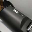 simplehuman 50 Liter / 13 Gallon Semi-Round Kitchen Step Trash Can with Secure Slide Lock, Black Plastic