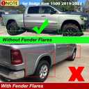 Mud Flaps for 2009-2024 Ram 1500 / (19-24) Ram 1500 Classic, 2010-2018 Ram 2500 3500 All Weather Mudflaps Splash Guards for Trucks/Only Fit No OEM Fender Flares' Model