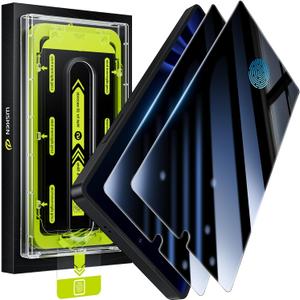 WSKEN for Samsung Galaxy S25 Ultra Privacy Screen Protector - 25 Degree Anti Spy [Fingerprint Unlock Support] Case Friendly Shatterproof Auto Dust Removal Tempered Glass for Galaxy S25 Ultra,2 PCS