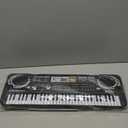 61 Key Piano Keyboard, Electronic Digital Piano for Kids Beginner with Microphone, 16 Tones, 6 Demos, 10 Rhythms, Recording, Keyboard Piano for Boys and Girls Christmas/Birthday Gift