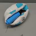 Soccer Ball Size 2,3,4,5 with Pump Needle Classic White Black Thicker PU Tight Weaved Suitable for Youth Boy League Game Trainning Practice or Gift (Sky Blue)