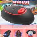 One Touch Electric Can Opener Fits Almost All Can Sizes for Seniors with Arthritis, Hand Held Battery Operated Can Opener with Smooth Edge, Food Safe Kitchen Gadgets Automatic Can Opener for Kitchen