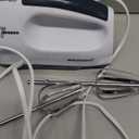 WADODO 200W Electric Hand Mixer, 7-Speeds Small Handheld Mixer with 304 Stainless Steel Beaters, Dough Hooks & Whisk Attachment, Portable Food Kitchen Mixer for Baking Cake Cookies Cream