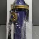 Dog Fire Hydrant Pee Post Puppy Pee Training Post Garden Statue, Blue & Gold Fire Hydrant Outdoor Figurines Decor for Yard Garden Lawn Patio (Small)