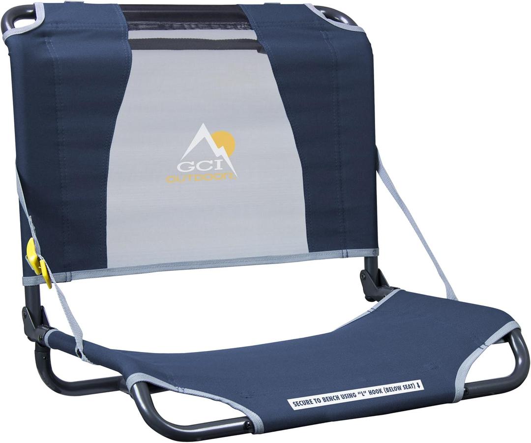 GCI Outdoor Comfort Chair and Stadium Seat (Navy Blue)