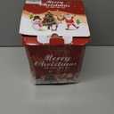 8 FT Christmas Inflatables Santa Claus Outdoor Decoration, Giant Christmas Blow up Santa Claus inflable with Red Gift Box, Built-in LED Lights,Xmas Outside Decor for Front Back Yard Garden Lawn