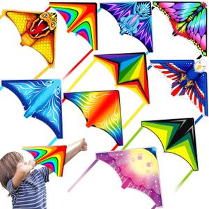 8 Pack/20 Pack Mini Kites for Boys Girls 3-5 6 7 8 Gift & Party Favors, Finger Launcher Kites Easy to Fly Ejection Kite for Kids Teens Ages 4-18 Beach Park Backyard Outdoor Sports Flying Toys