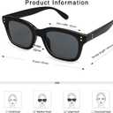 Appassal Retro Square Sunglasses Women Trendy Vintage 90s Rectangle Fashion 2026 Sunnies AP3731