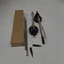 Solar String Light Shape Lamp with Warm LEDs Outdoor Garden Stake Lighting for Patio Lawn Decor Solar Powered Energy Saving Random Color 2 Pack