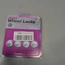 McGard 24012 Cone Seat - Under Hub Cap Wheel Locks (M12 x 1.5 Thread Size) - Set of 4, Silver