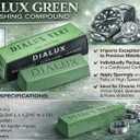 DIALUX One Bar of Green (Vert) Jewelers Polishing Compound Rouge - Paste