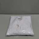 Leishungao Senior Classic Choir Robes Confirmation Robe White for Baptisms 54FF