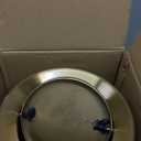 10 L/3 Gallen,Gold Small Trash Can for Bathroom,Brushed Stainless Steel Garbage Can with Flipping Lid,for Bathroom,Living Room,Bedroom,Hotel,Conference Room(Gold)