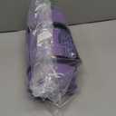 HASSLICKIT Yoga Knee Pad Cushion, 24 x 9.8 x 0.8 in Thick Mini Yoga Mat, Odor-Free NBR Workout Mat with Storage Strap, Small Exercise Mat for Yoga, Pilates, Kneeling, Planks & Home Gym