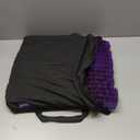 Purple Double Seat Cushion, Two-Sided Soft and Firm 2 Inch Gel Seat Cushion, Double