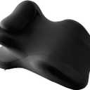 Reading Pillow for Watching tv and Reading in Bed,Ergonomic Wedge Pillow Prone Position with Support More Comfortable (Black, One Size)