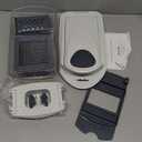 Mueller Pro-Series 10-in-1, 8 Blade Vegetable Chopper, Onion Mincer, Cutter, Dicer, Egg Slicer with Container, French Fry Cutter Potatoe Slicer, Home Essentials & Kitchen Gadgets, Salad Chopper (8 Blade, White Sand/Gray)