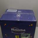 Hobestluk Bean Bag Chairs Beanbag Chair with Filler Adult Bean Bags with Fluffy Ripple Cover, Giant Bean Bag Chairs for Adults (Dark Grey, 4FT - 44" x 44" x 24")