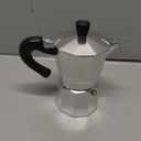 2 Cup Aluminum Espresso Stovetop Moka Pot Express Coffee Maker Percolator Italian Classic Mocha Coffee Machine for Italian and Cuban Cafe Brewing for Home & Camping 100ml 3.3oz