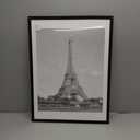 upsimples 18x24 Picture Frame, Display Pictures 16x20 with Mat or 18 x 24 Without, Wall Hanging Poster Frames, Black, Pack of 1 