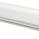 Dwellington Oval Wooden Decorative Tray, Farmhouse Style, Beaded Serving Tray for Living Room, Coffee Table (White)