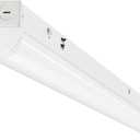 DAKASON 4FT LED Linear Light Fixture, 4 Foot LED Shop Lights 40/32/24W 35/40/5000K CCT Selectable, 4Feet Commercial Bay Lighting Fluorescent Tube Replacement for Office Garage 1 Pack