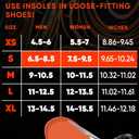 220+ lbs Plantar Fasciitis Insoles - High Arch Support - Pain Relief - Comfort and Stability - Work Boots and Shoes (S) (S(Men 6.5-8.5/Women 7.5-9.5), Multicolor)