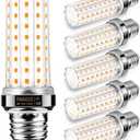 LED Light Bulb 6pcs 150W Equivalent 2500Lumen 3000K Warm White 20W LED Corn Light Bulb E26/E27 Base Non-Dimmable Ceiling Fan Light Bulbs for Home Garage Kitchen Indoor