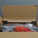 VASAGLE Shoe Rack, 5-Tier Shoe Storage Organizer for Entryway and Closet, Holds 12-16 Pairs of Shoes, 4 Fabric Shelves, Steel Frame, Industrial, Rustic Brown and Black ULBS036B01