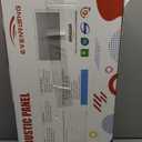 EVENRISING 4 PCS Fabric Acoustic Panels, 24''x12''x2'' Sound Proof Panels for Walls, Acoustic Wall Panels, Self-adhesive Soundproof Wall Panels for Echo Absorption for Home Studio Office (Grey)