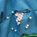 Big Joe Kona Hammock No Inflation Needed Pool Lounger with Headrest, Quick Draining Fabric, 4 feet Big (Blue Bondi Beach)