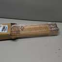 LazBlinds No Drill Cordless Bamboo Roman Shades, 34" W × 64" H, Brown