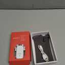 AirFly Pro 2  Bluetooth Adapter, Pair 2 AirPods or Wireless Headphones  3.5mm AUX Bluetooth Transmitter and Receiver for Cars, Boats, Treadmills, TVs & More  Travel Essentials,White