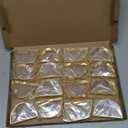 16Pcs Metal Gold Napkin Rings Set, Stainless Steel Bright Gold Napkin Holder, Fall Thanksgiving Christmas Easter Napkins Rings for Table Decor Wedding, Banquet, Party