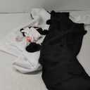 Moive Cosplay Costume Black and White Bodysuit Full Set Halloween (Large)